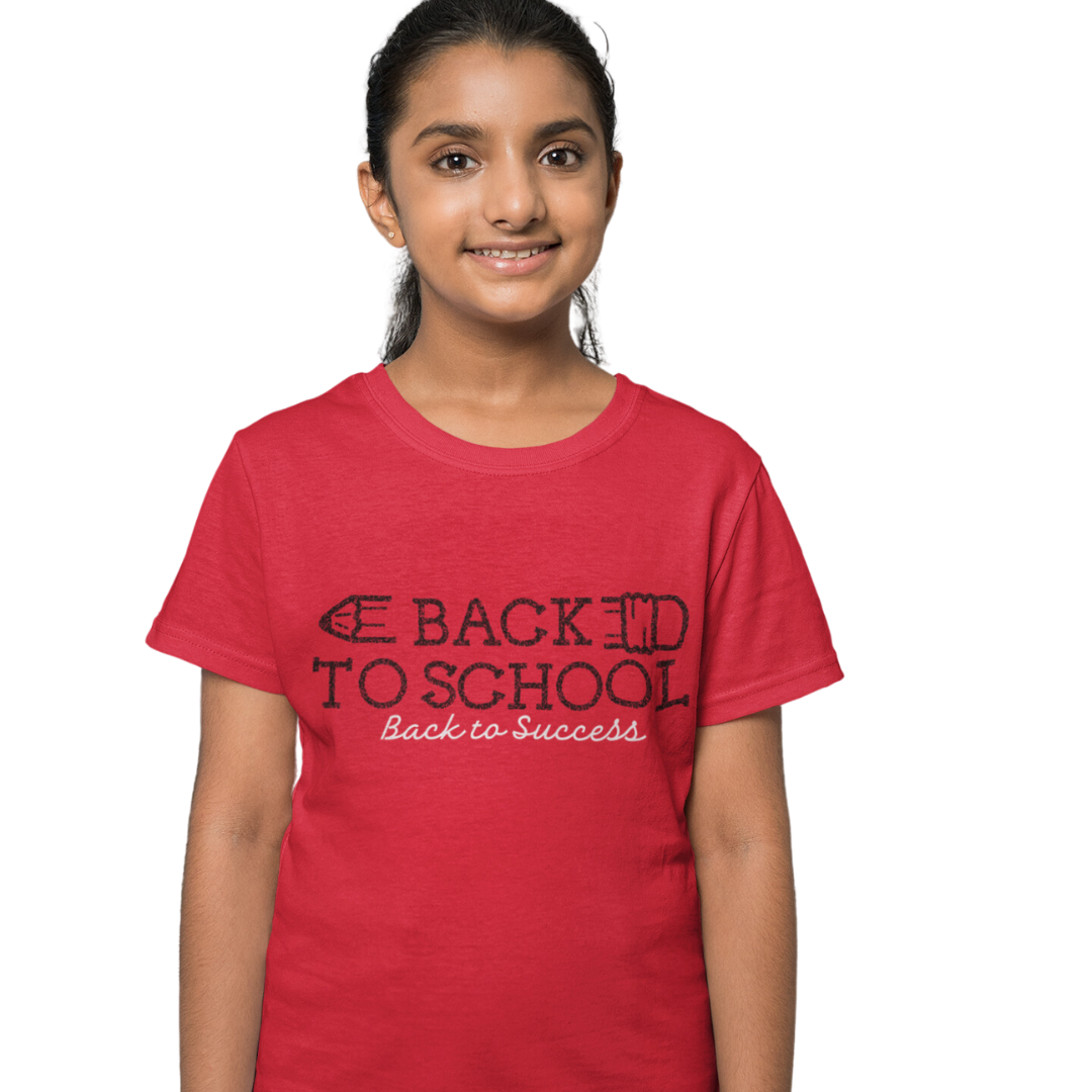 Designed Kids Back To School Graphic Print T-shirts