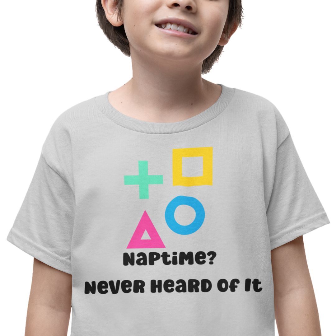 Unisex Kids Naptime Never Heard Of It Ultimate Comfort T-Shirts