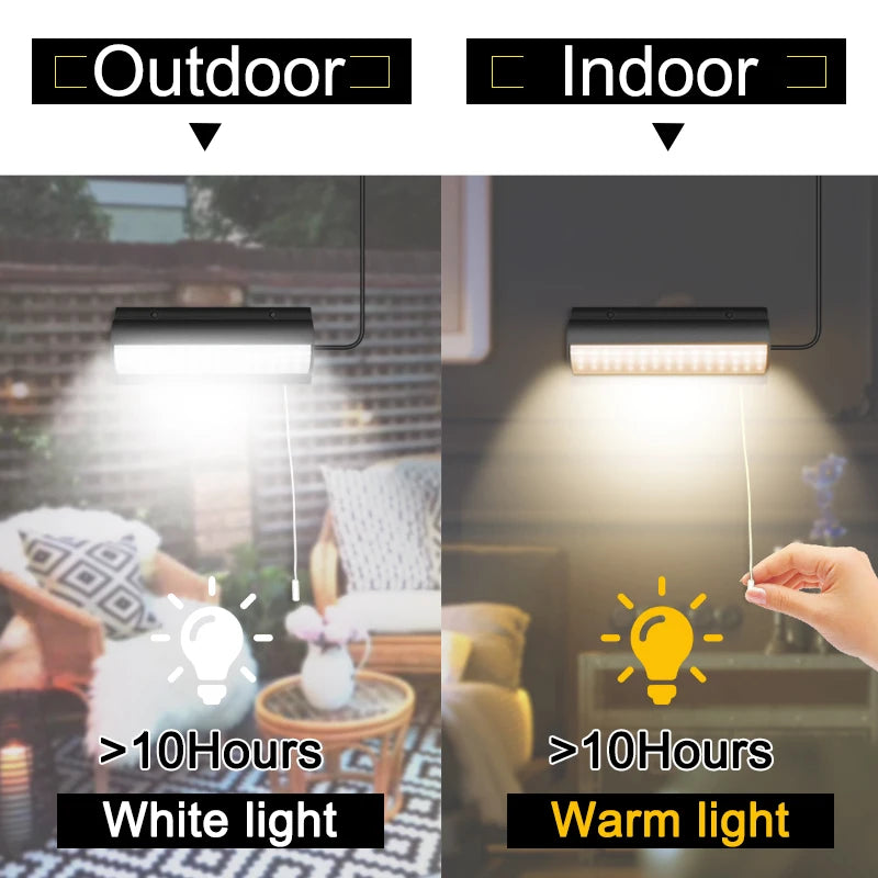 Upgraded Solar Pendant Light