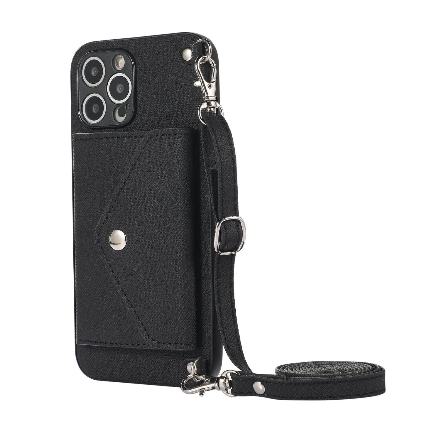Oblique Cross Zero Wallet for Mobile Phones