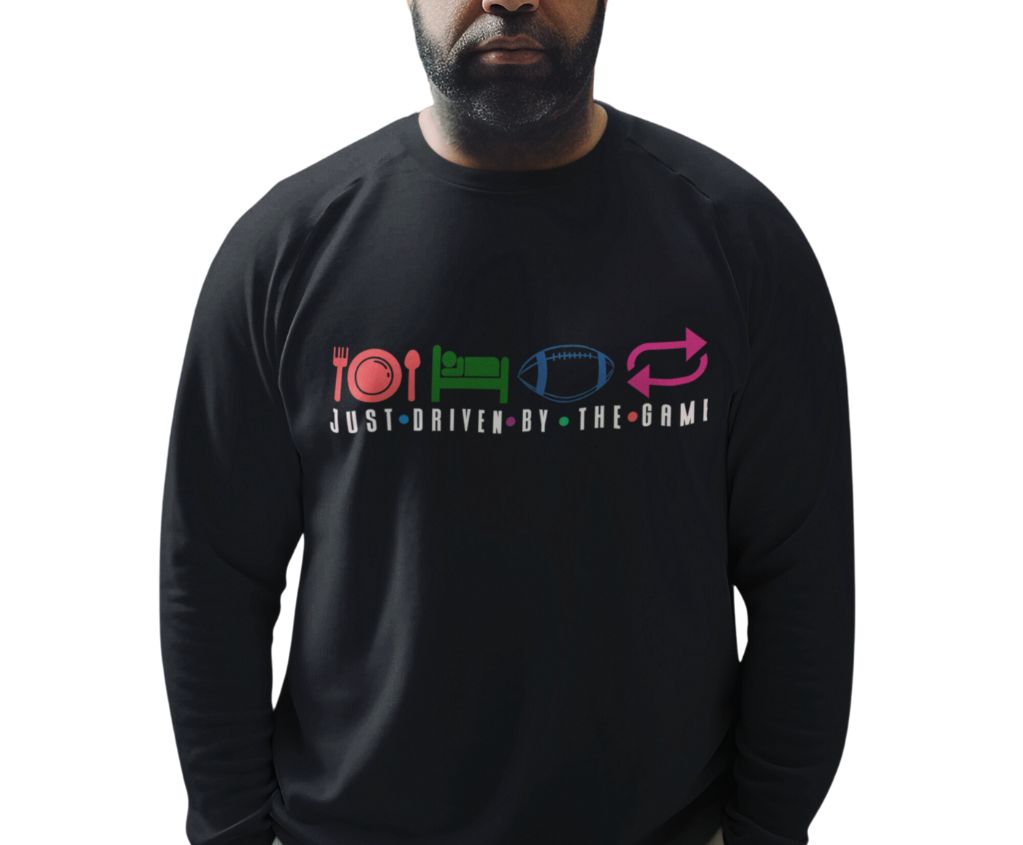 DTG adidas® Unisex Fleece Crewneck Just My Love For The Game Baseball Sweatshirt