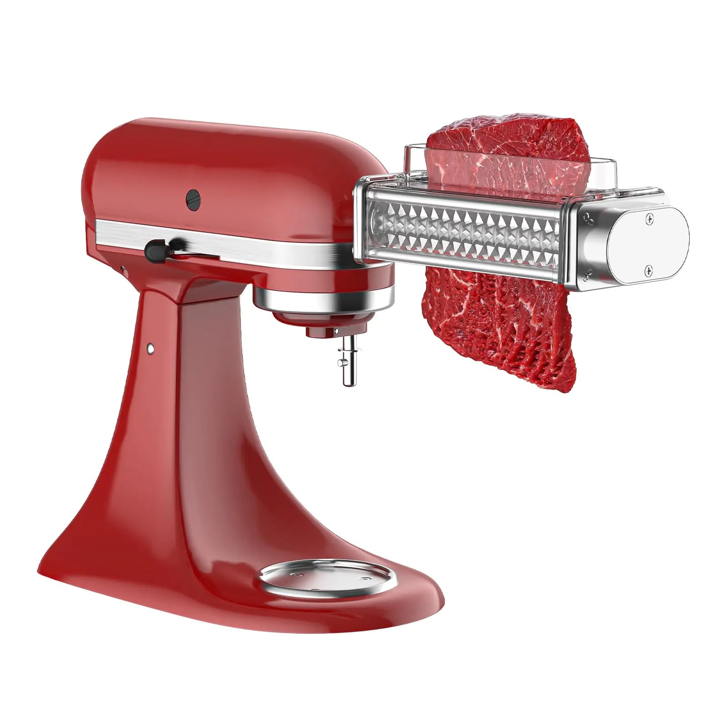 Meat Tenderizer for Kitchenaid Mixer Meat Tenderizer for All KitchenAid Stand Mixer Meat Tenderizer with Stainless Steel Gears by Focollk