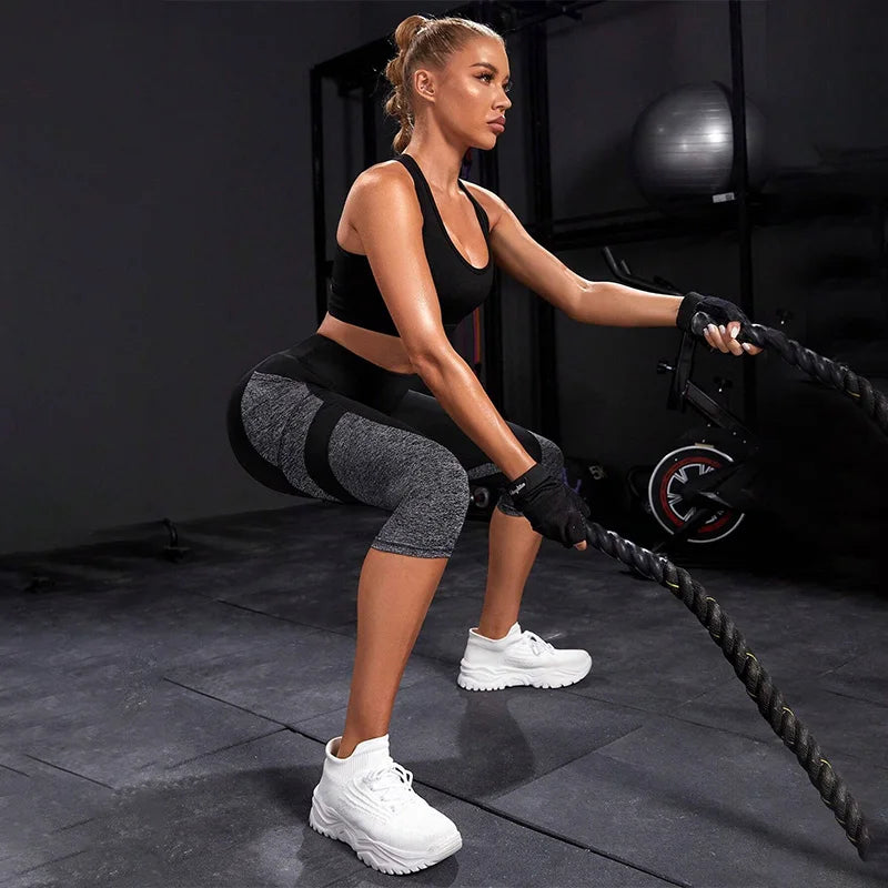 High Waist Capri Yoga Pants