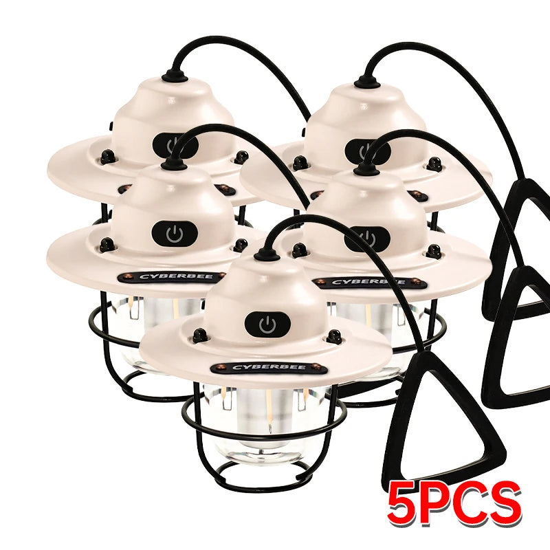 Rechargeable Waterproof Tent Light
