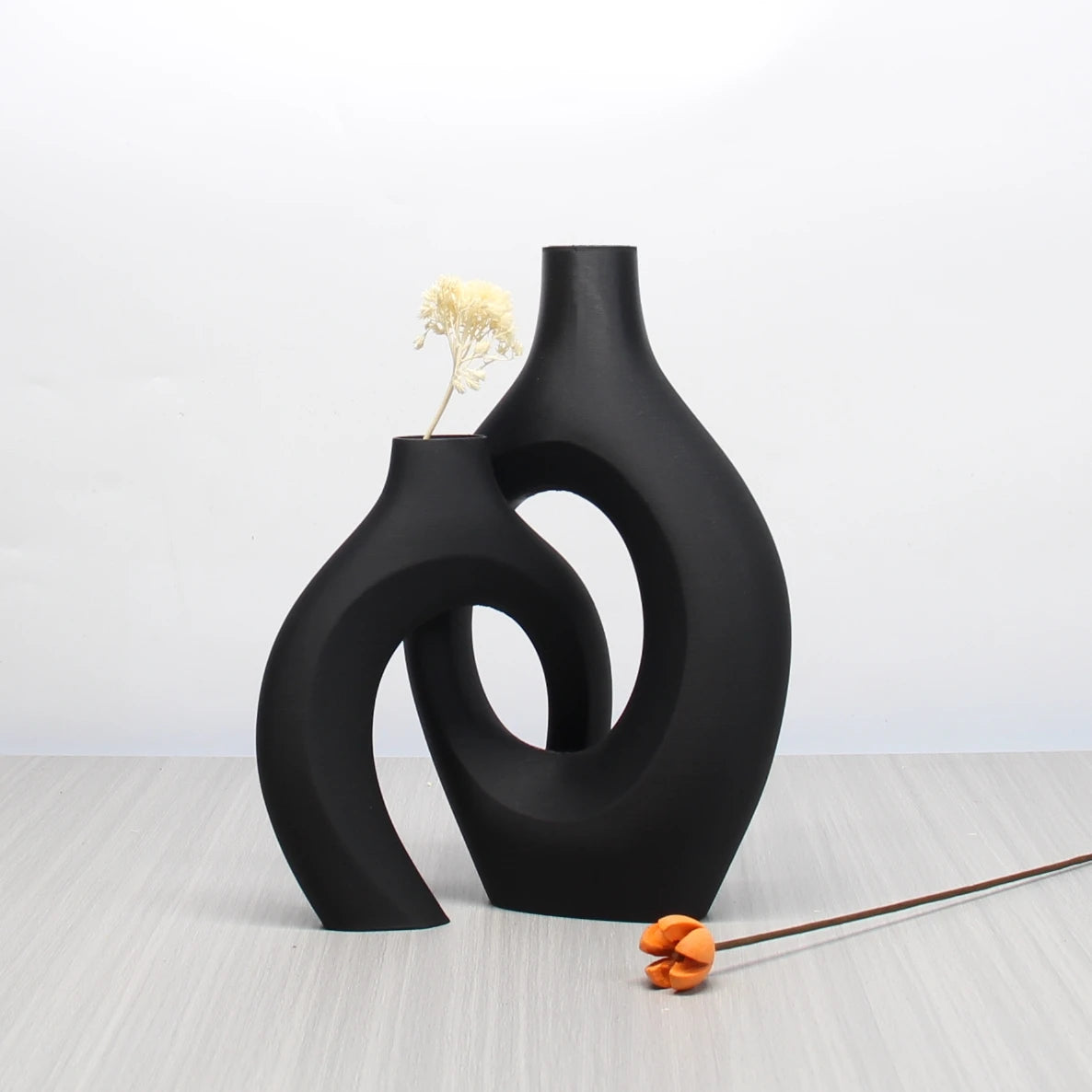 Bohemian Art Vase Set – Decorative
