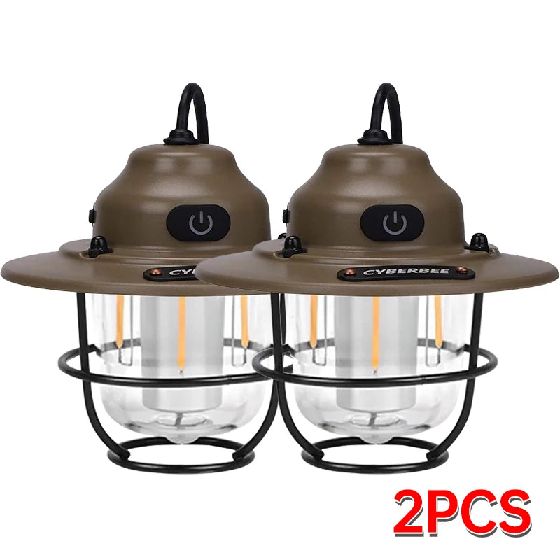 Rechargeable Waterproof Tent Light