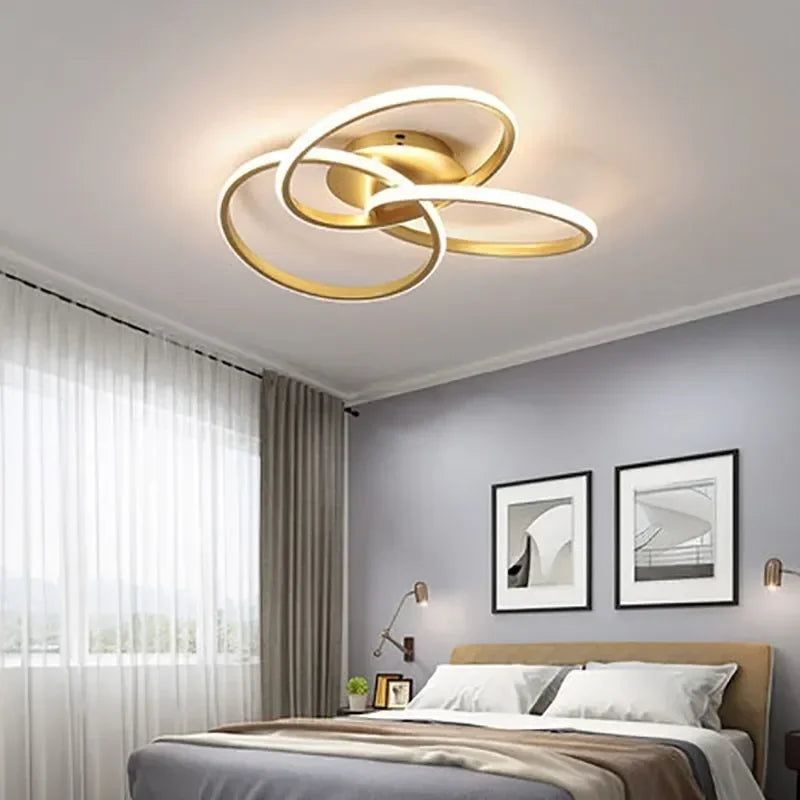 Modern Trefoil LED Ceiling Light