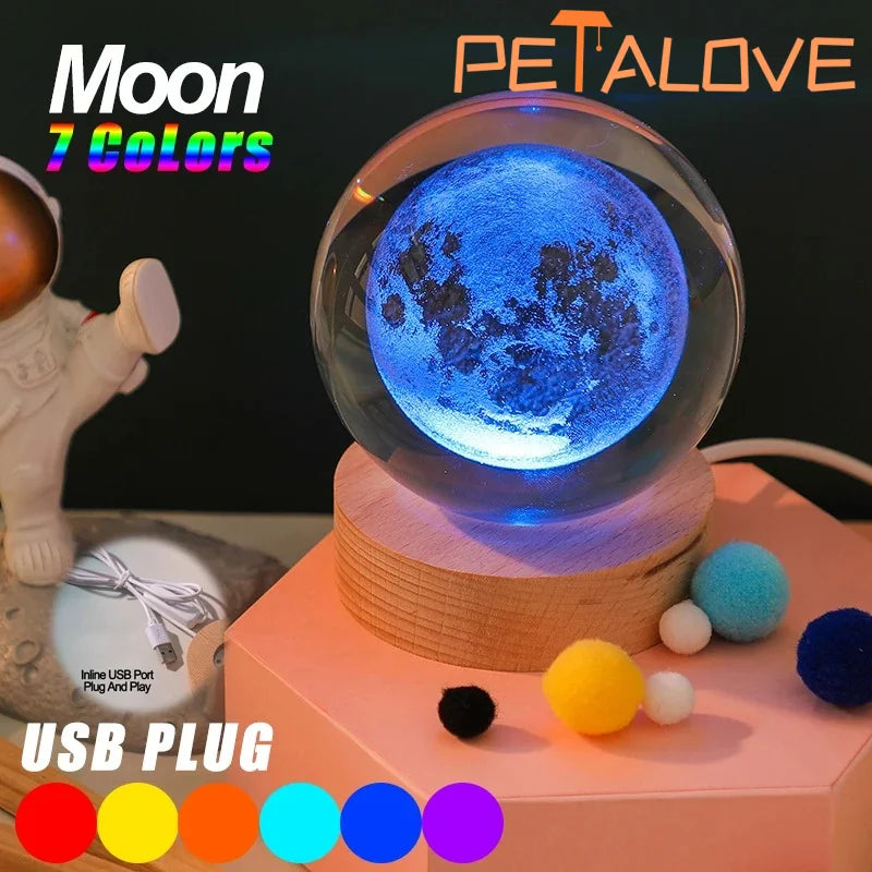 Crystal Ball LED Night Light