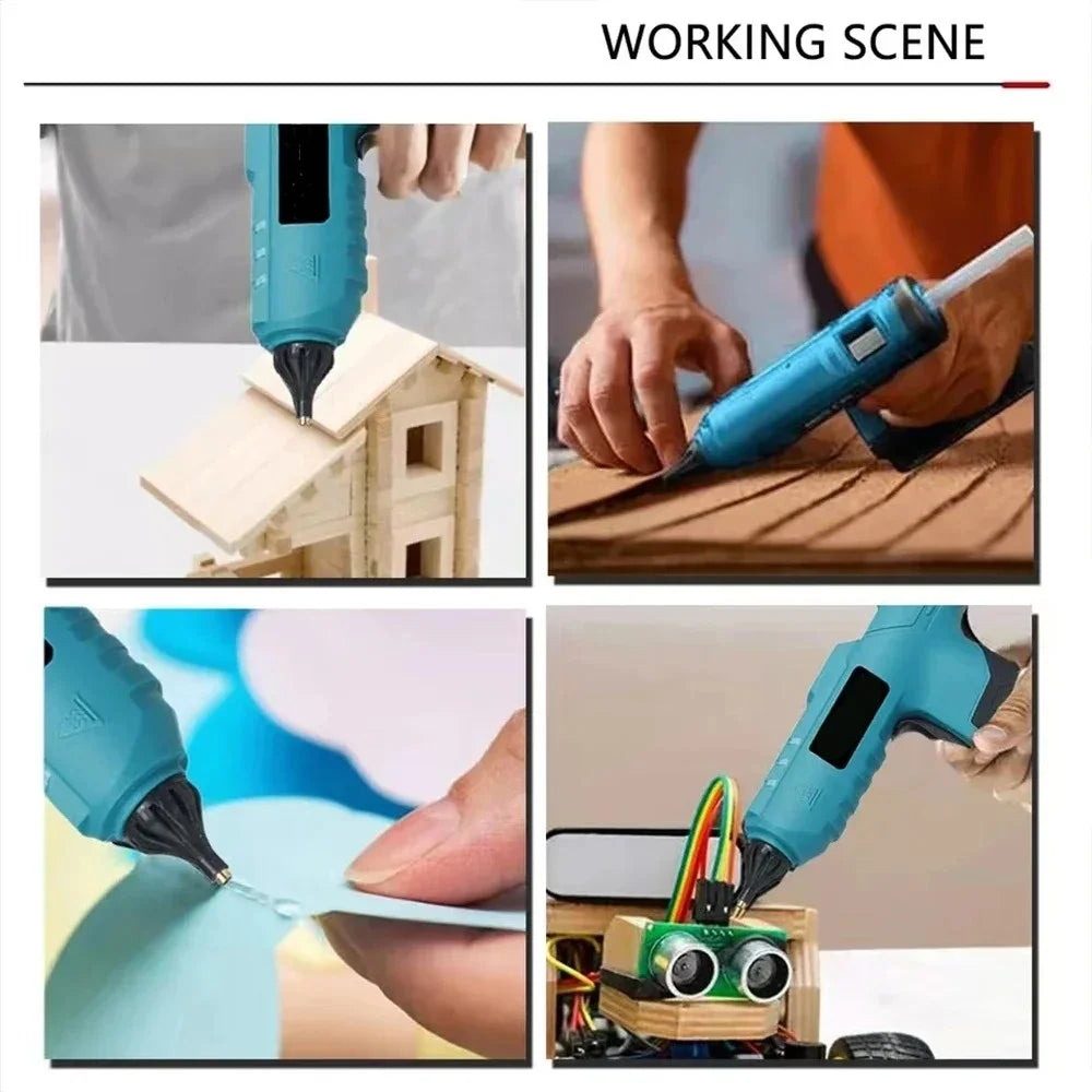 Cordless Hot Melt Glue Gun