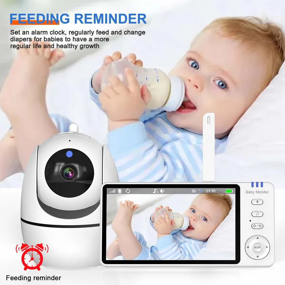 5-Inch HD Baby Monitor with Camera