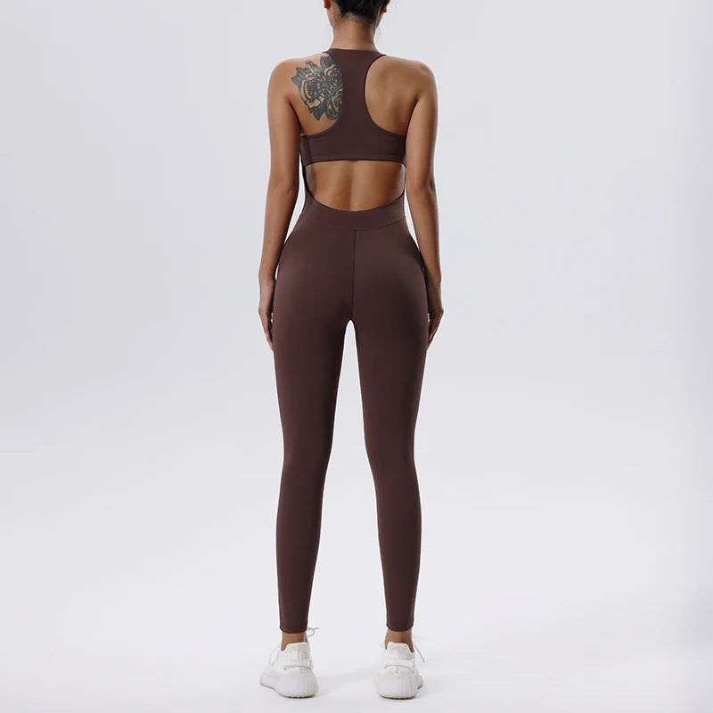 Slim Sleeveless Jumpsuit