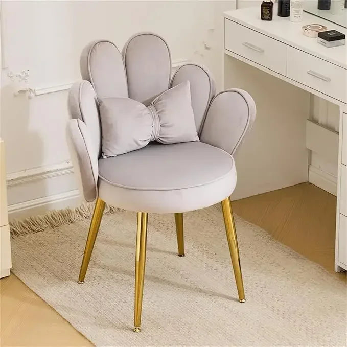 Pink Petal Vanity Chair