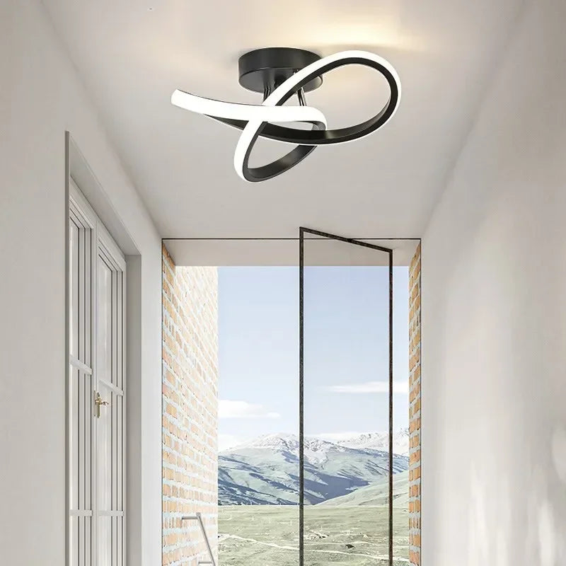 Modern Trefoil LED Ceiling Light