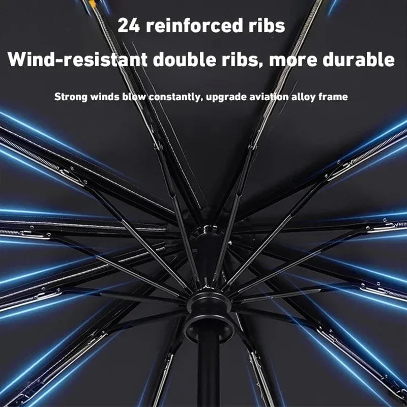 24-Bone Automatic Large Umbrella