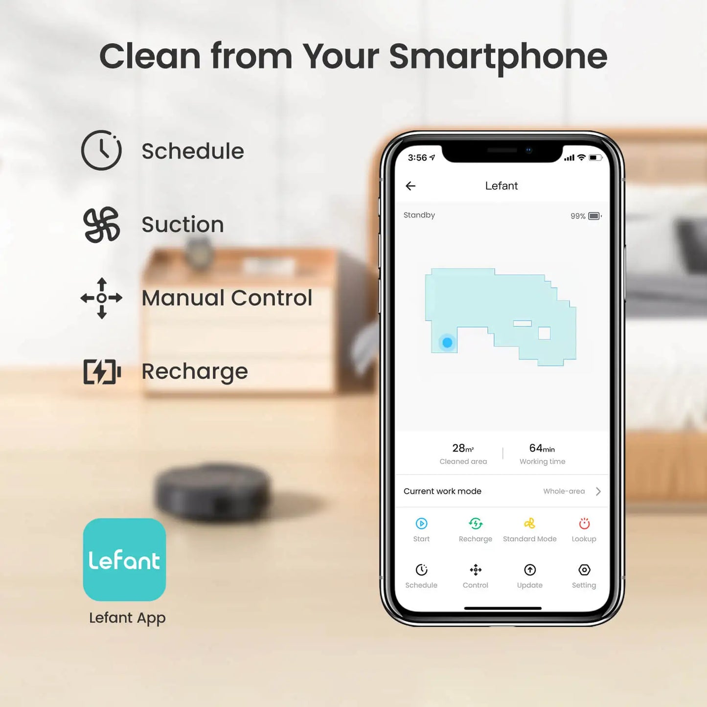 M210 Pro Robot Vacuum Cleaner