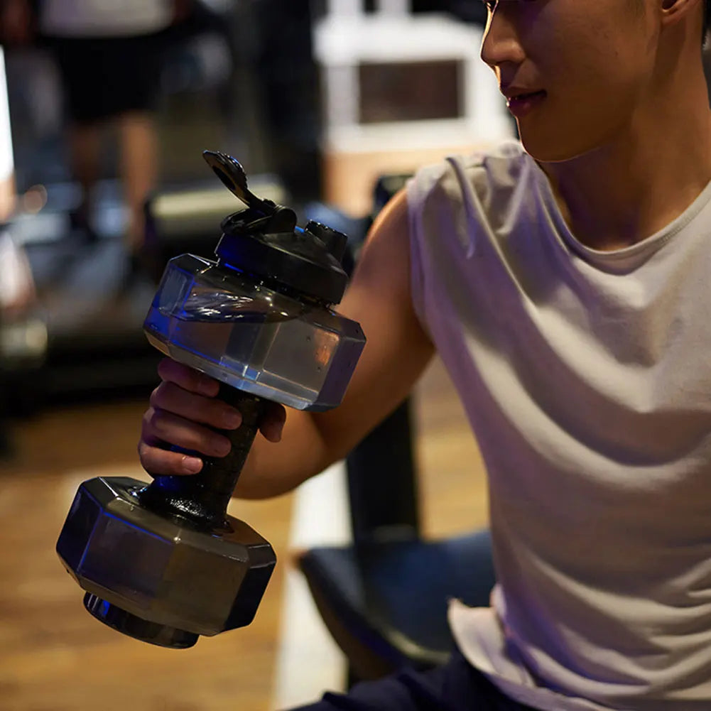 Dumbbell Sports Water Bottle