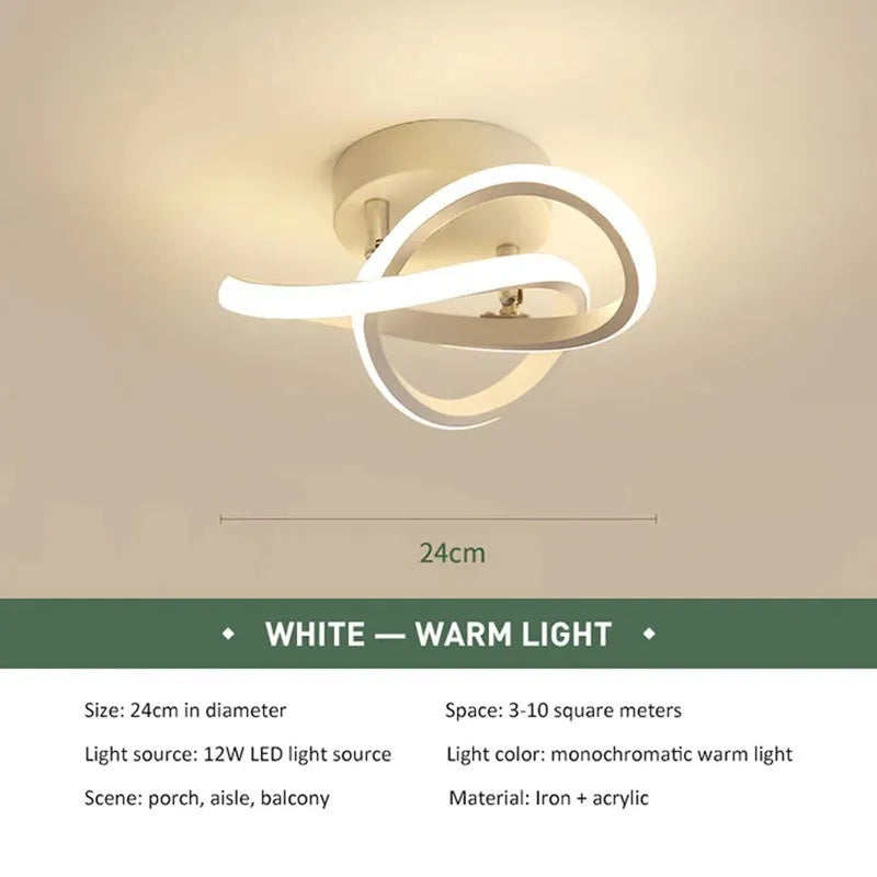 Modern LED Strip Ceiling Lights