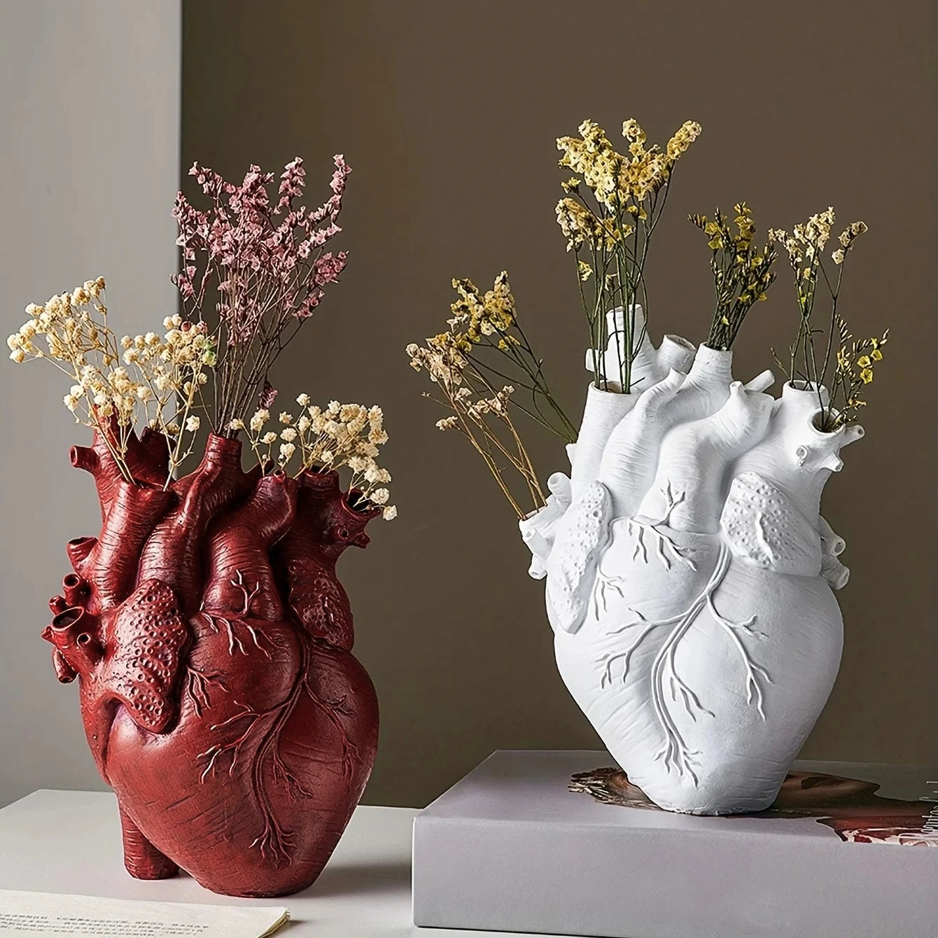 Anatomical Heart Vase