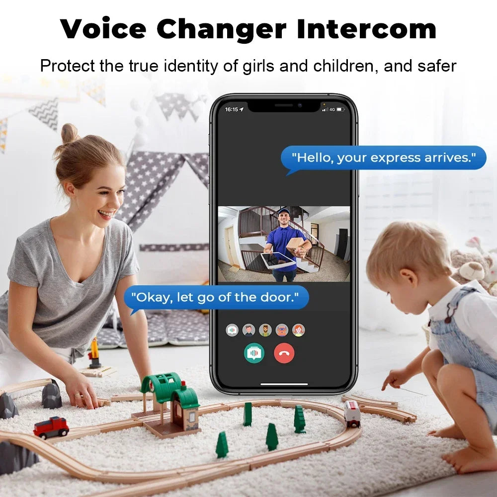 WiFi Smart Doorbell Wireless Camera Security