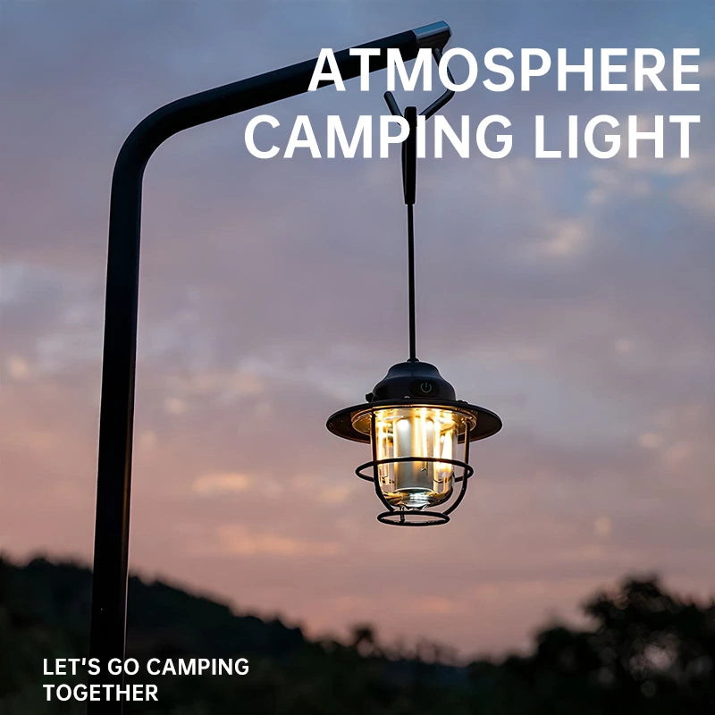 Rechargeable Waterproof Tent Light