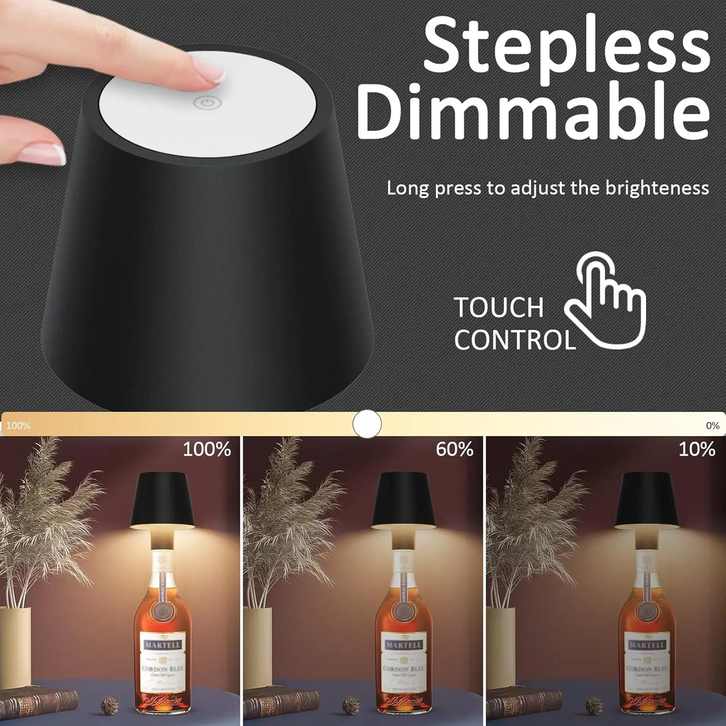 LED Touch Sensor Table Lamp