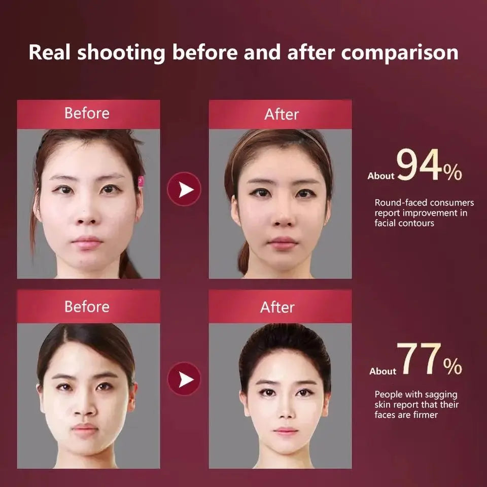 LED Facial Slimming Vibration Massager