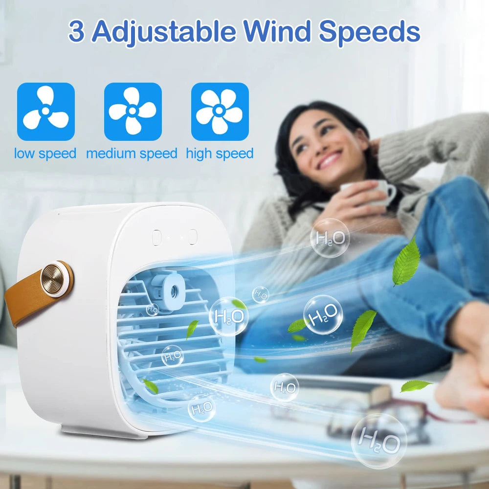 Rechargeable Portable Mini Air Conditioner