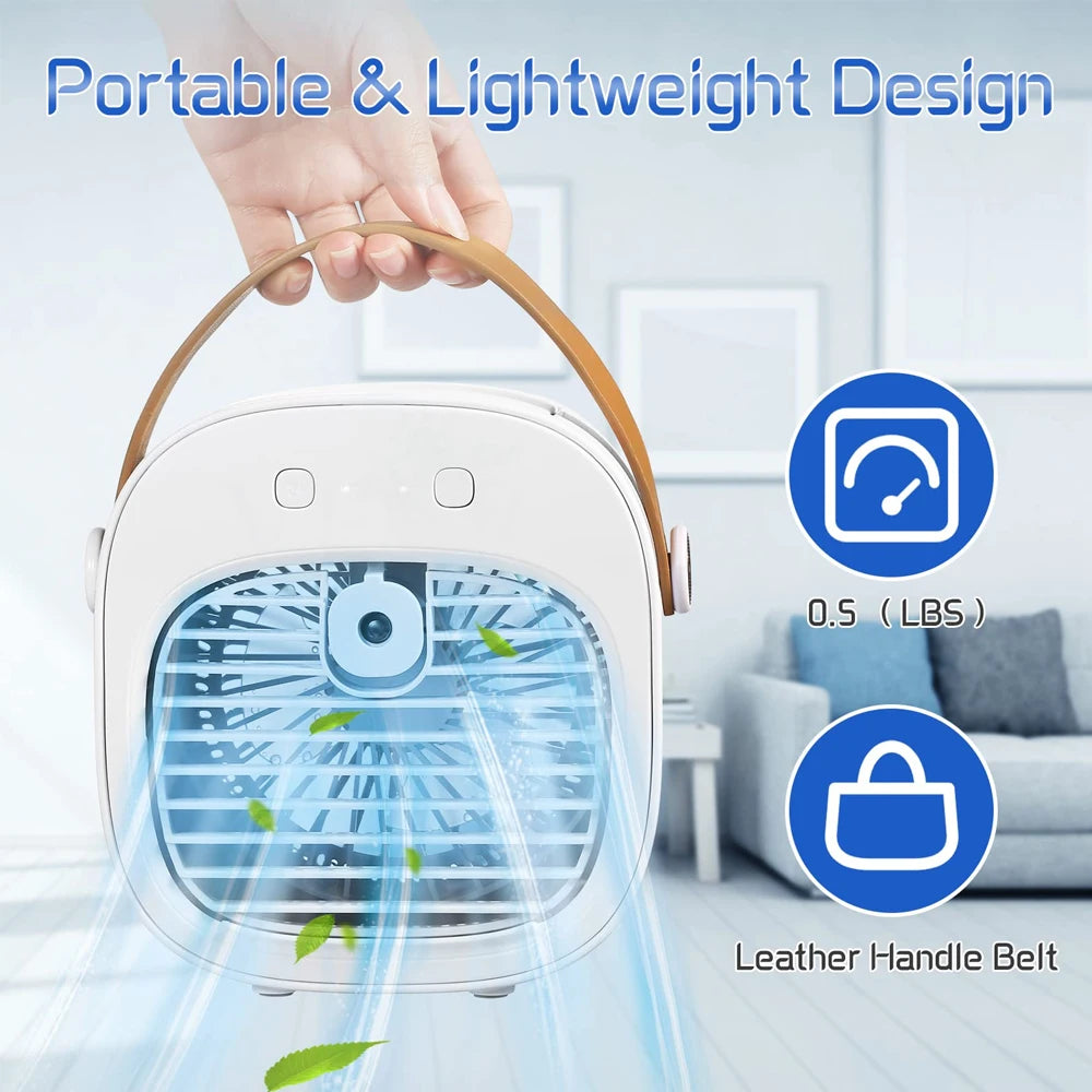 Rechargeable Portable Mini Air Conditioner