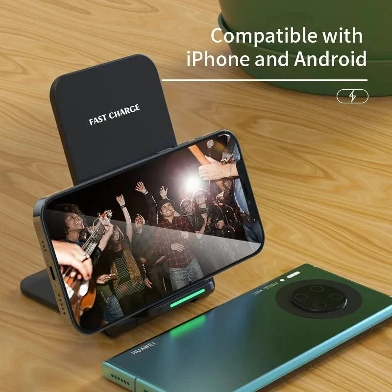 15W Wireless Fast Charger Stand