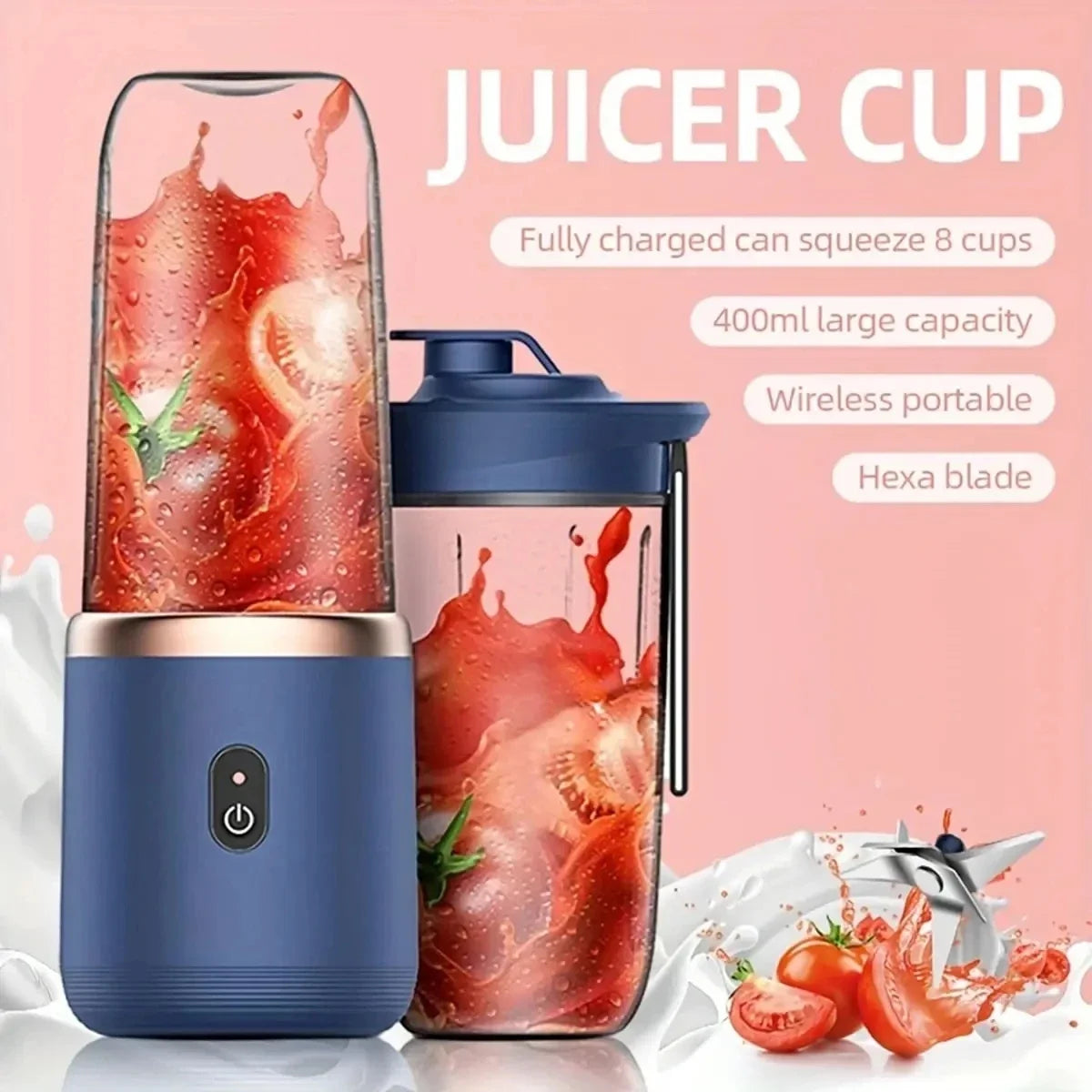Portable Electric Juicer USB Blender