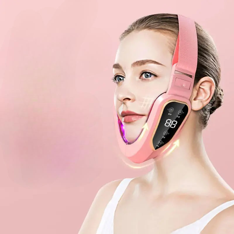 LED Facial Slimming Vibration Massager