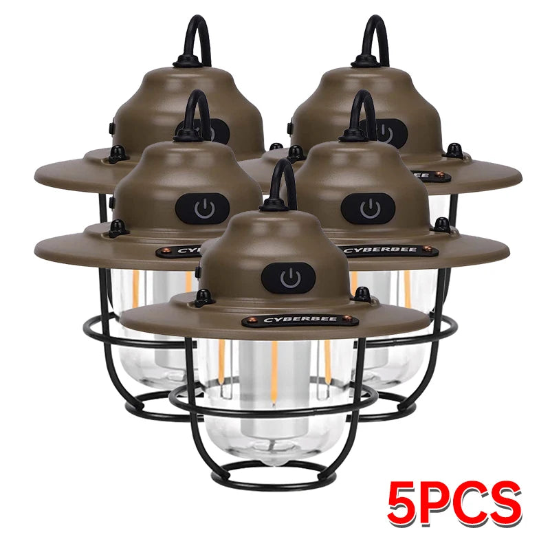 Rechargeable Waterproof Tent Light