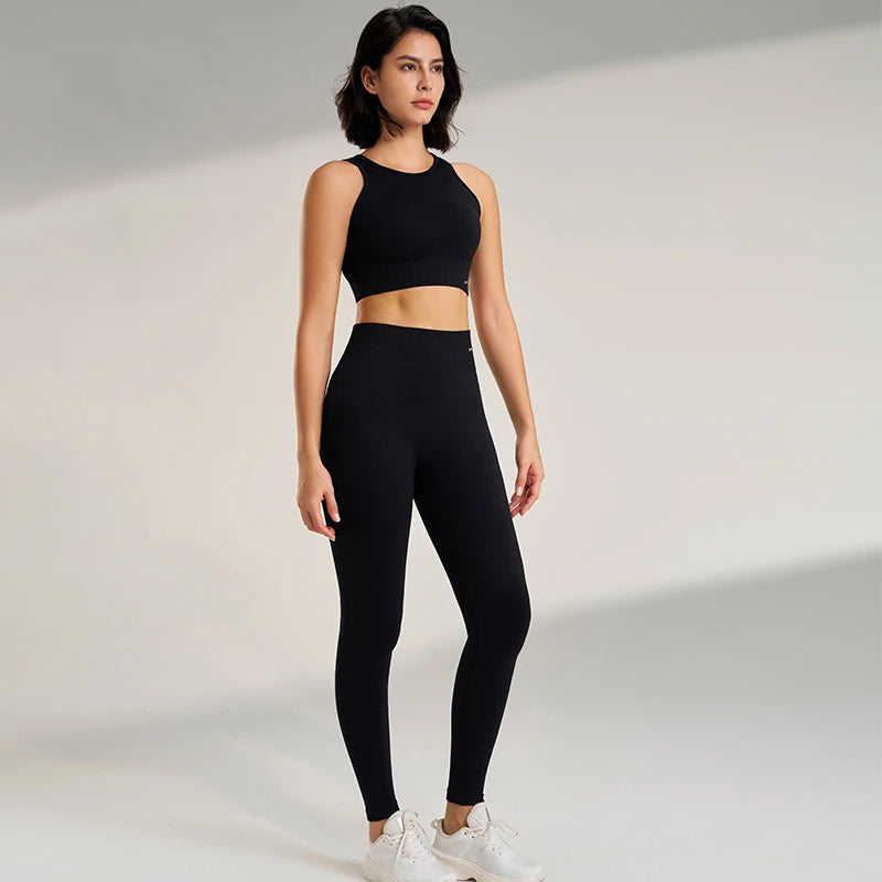 High Waist Leggings and Top