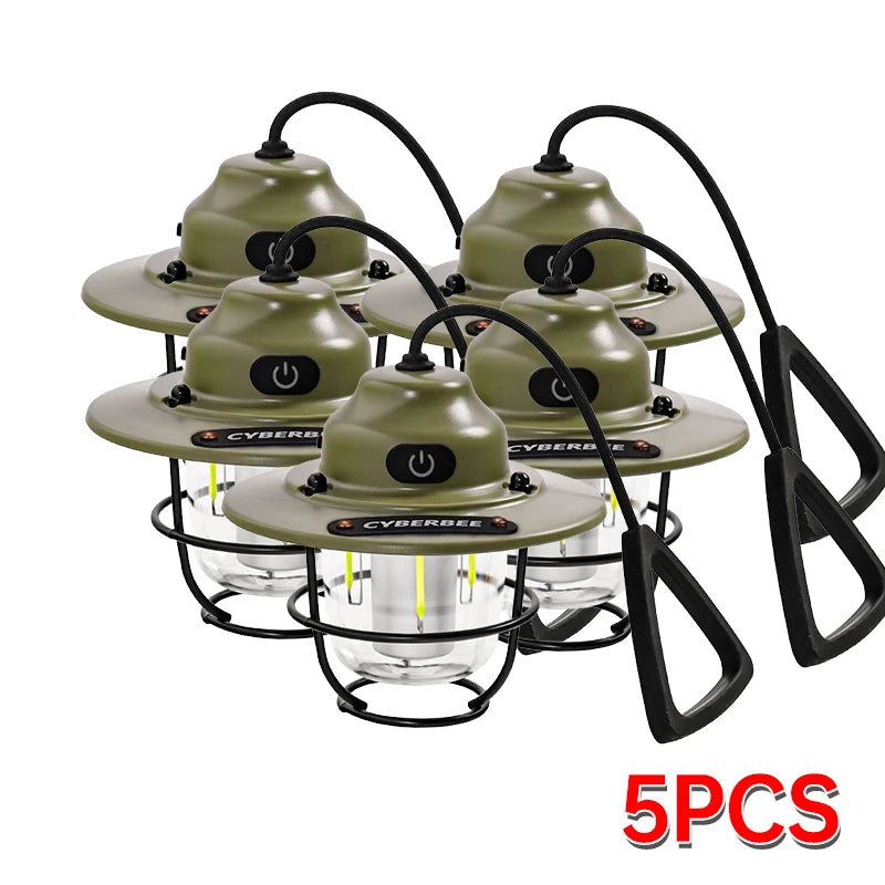 Rechargeable Waterproof Tent Light