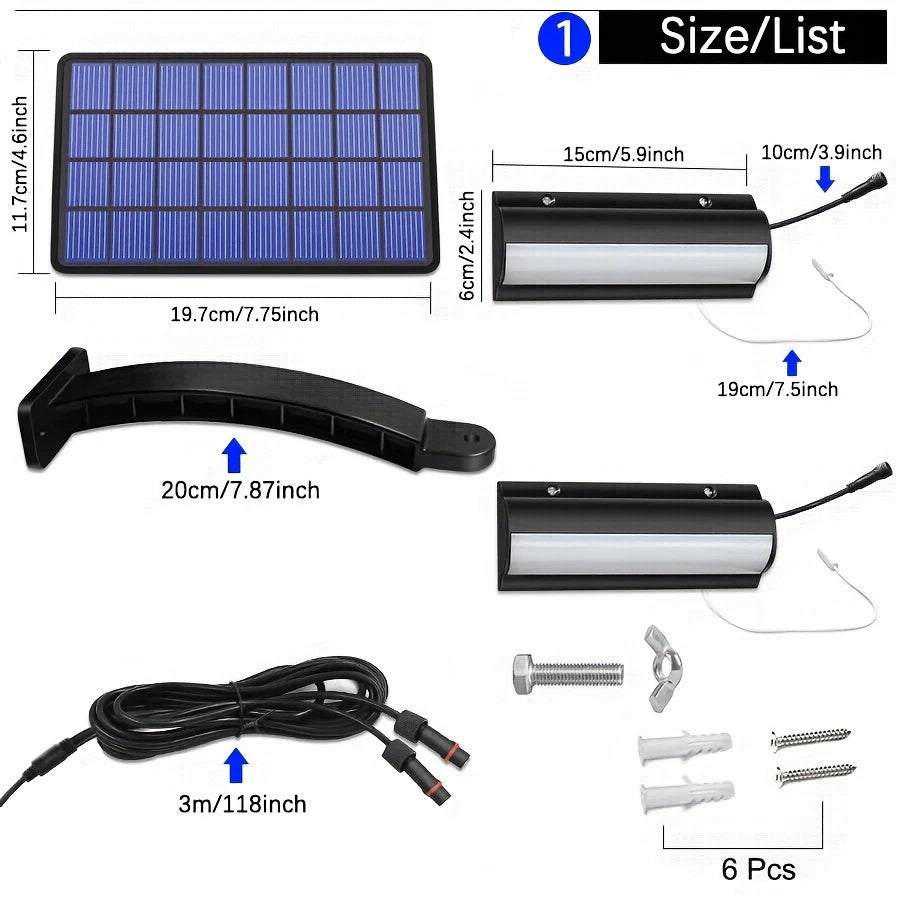 Upgraded Solar Pendant Light
