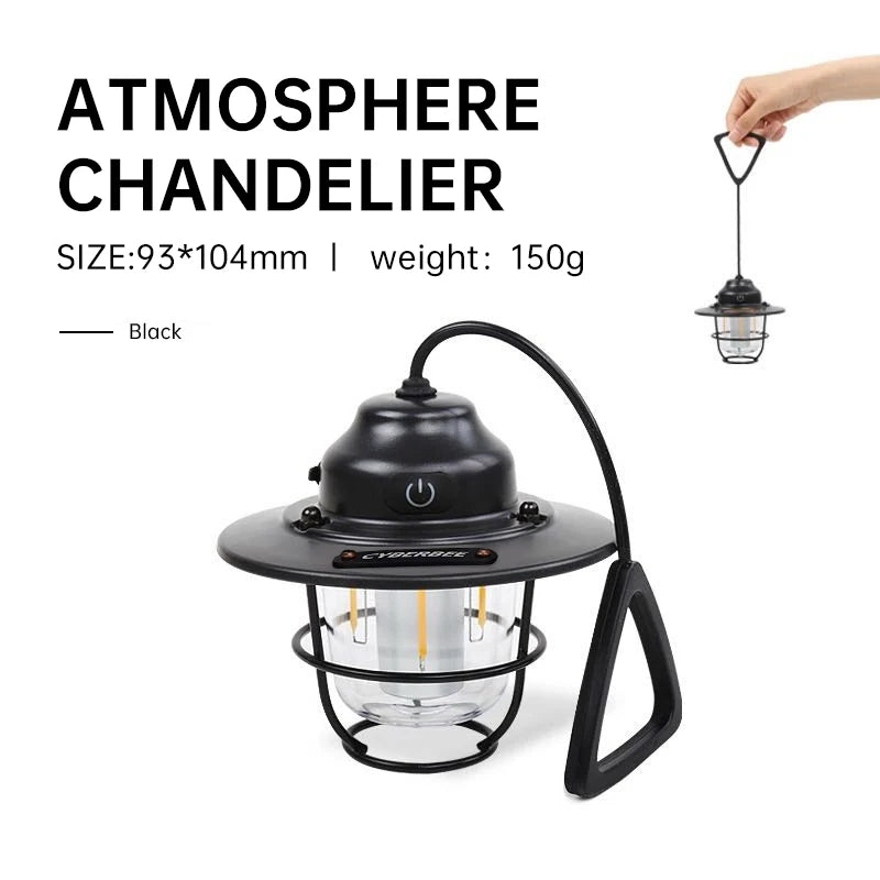 Rechargeable Waterproof Tent Light