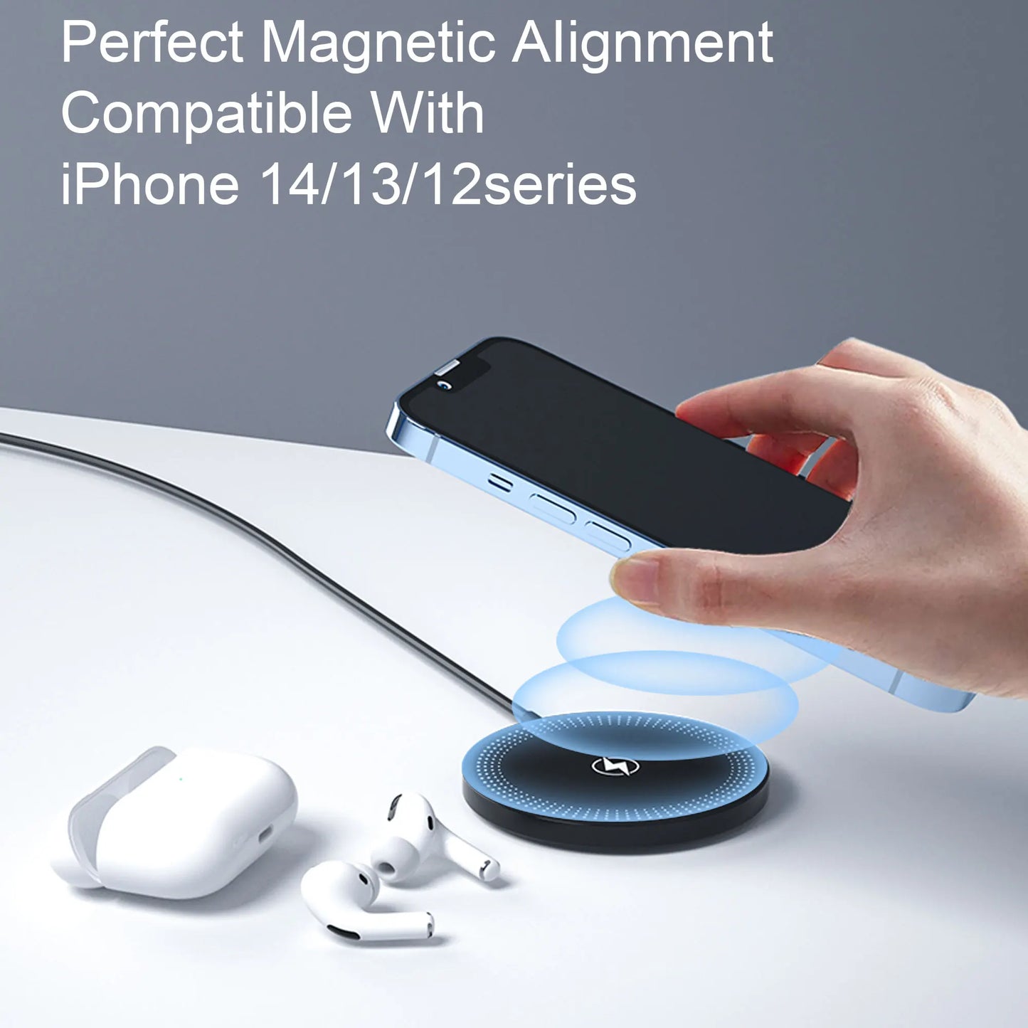 15W Magnetic Wireless Charger