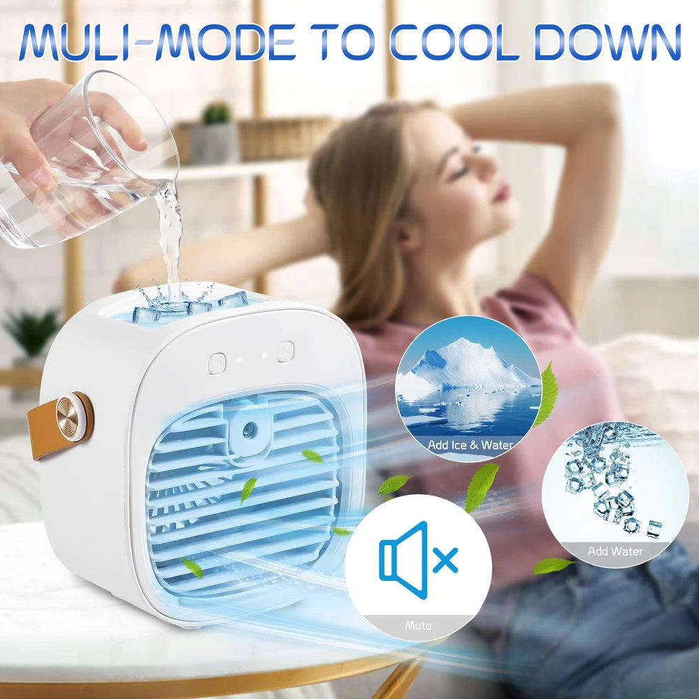 Rechargeable Portable Mini Air Conditioner