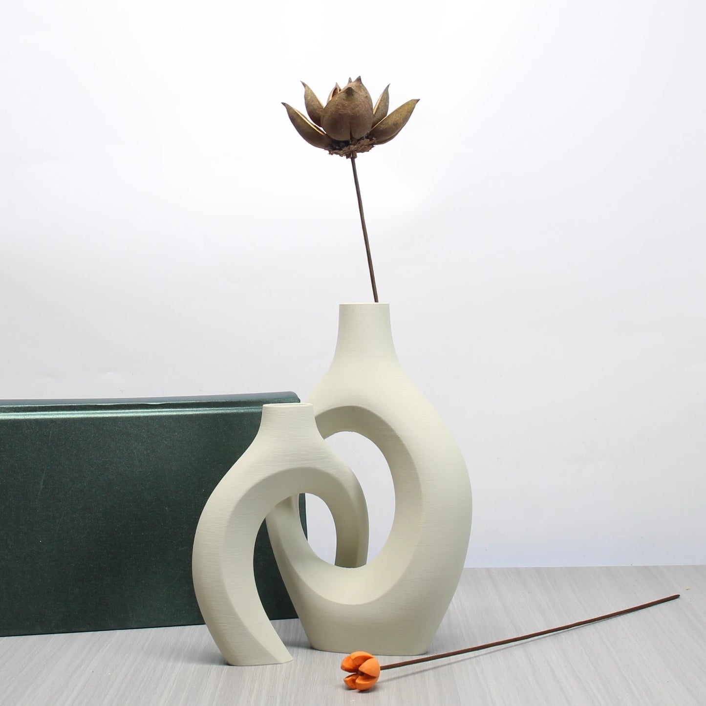 Bohemian Art Vase Set – Decorative