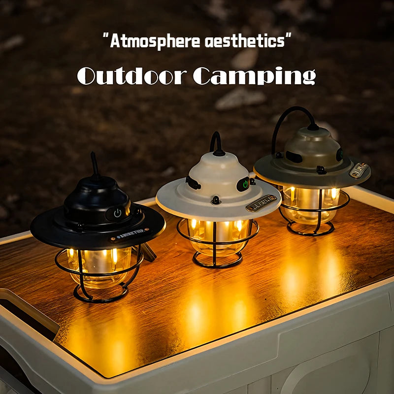 Rechargeable Waterproof Tent Light