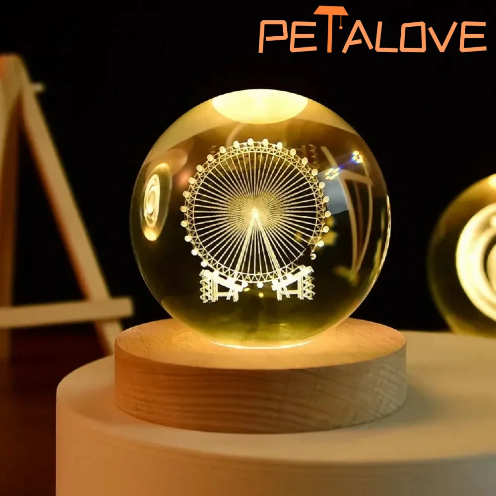 Crystal Ball LED Night Light