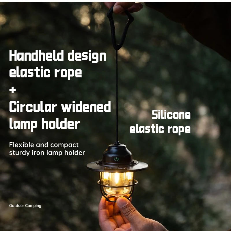 Rechargeable Waterproof Tent Light