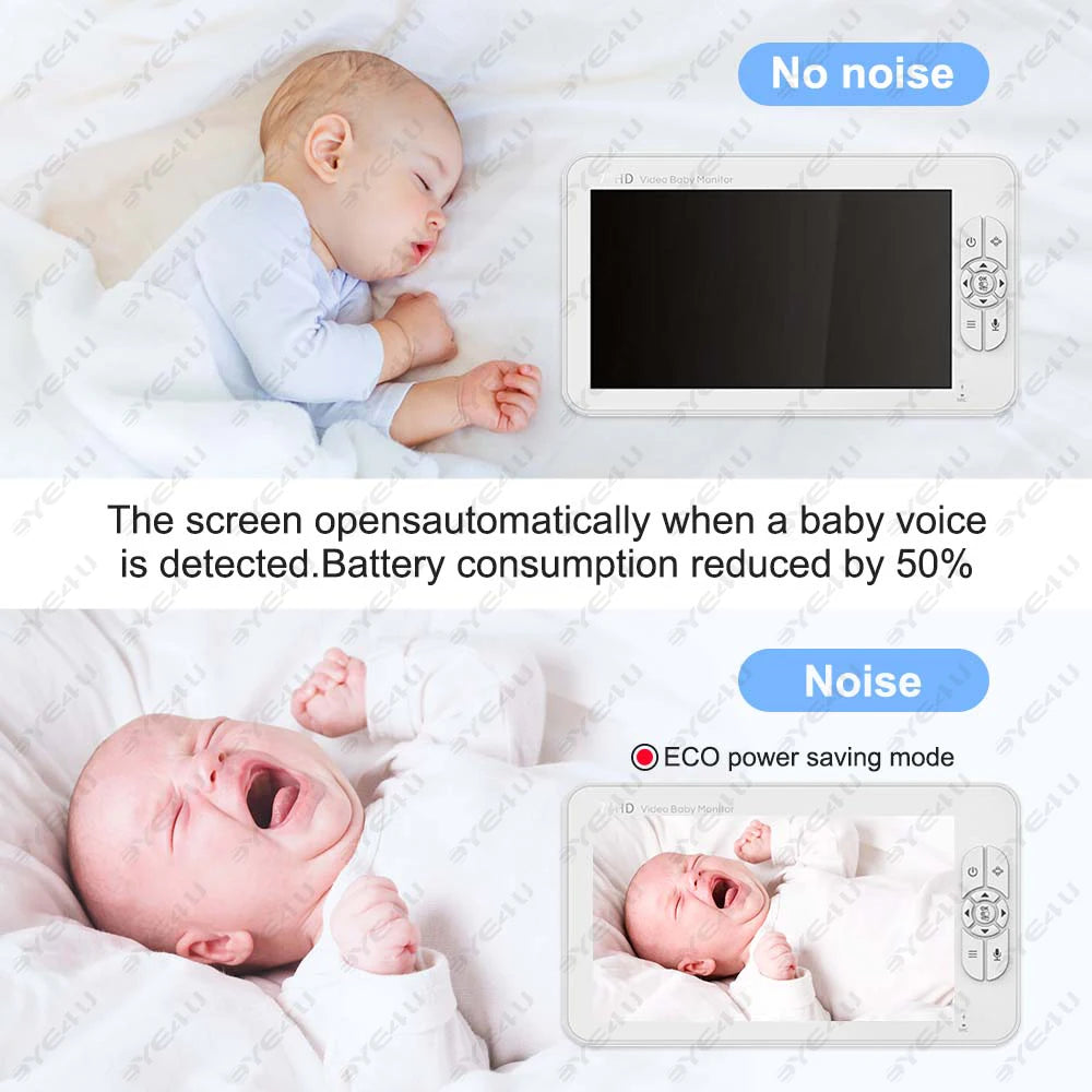 5-Inch HD Baby Monitor with Camera