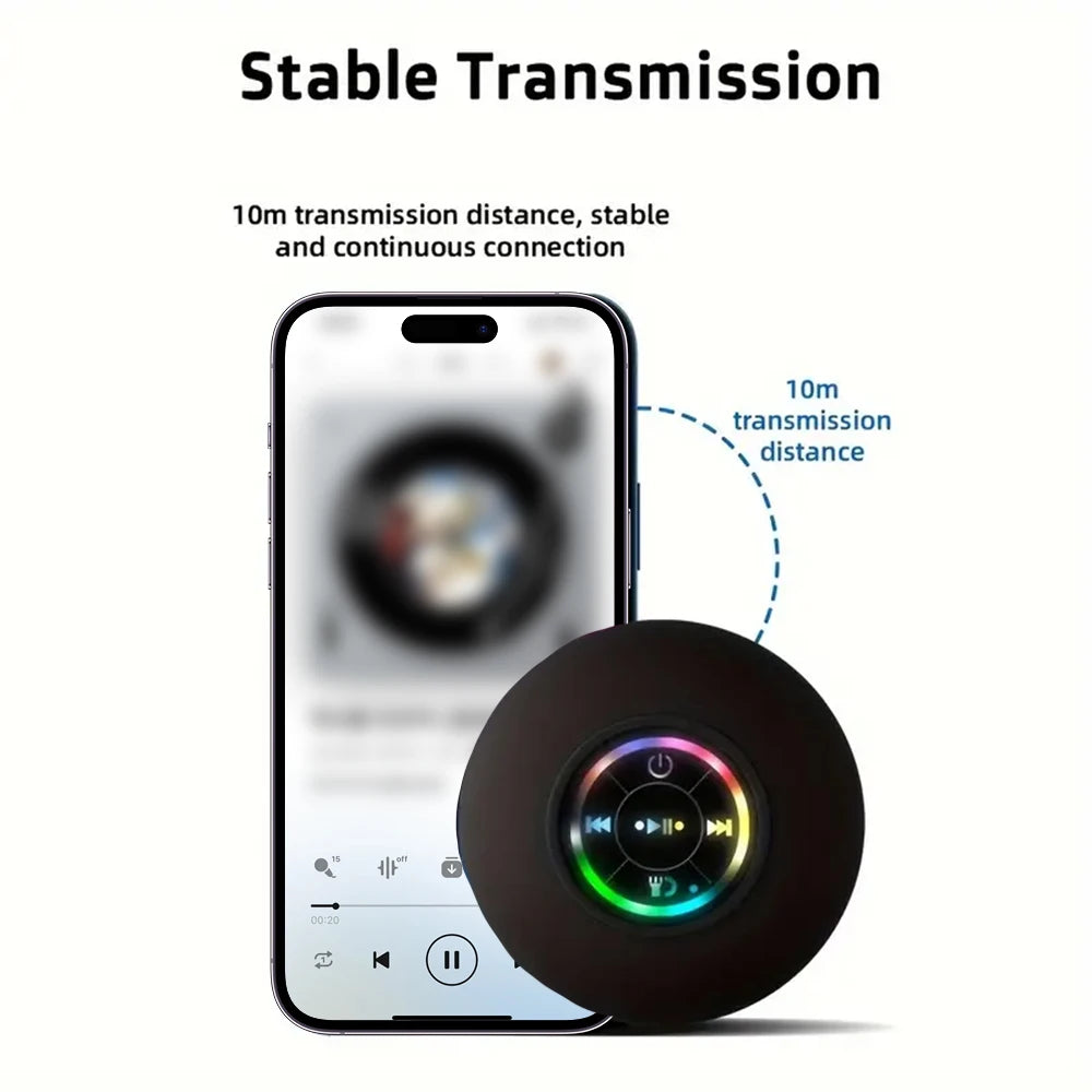 Portable Wireless Bluetooth LED Speaker