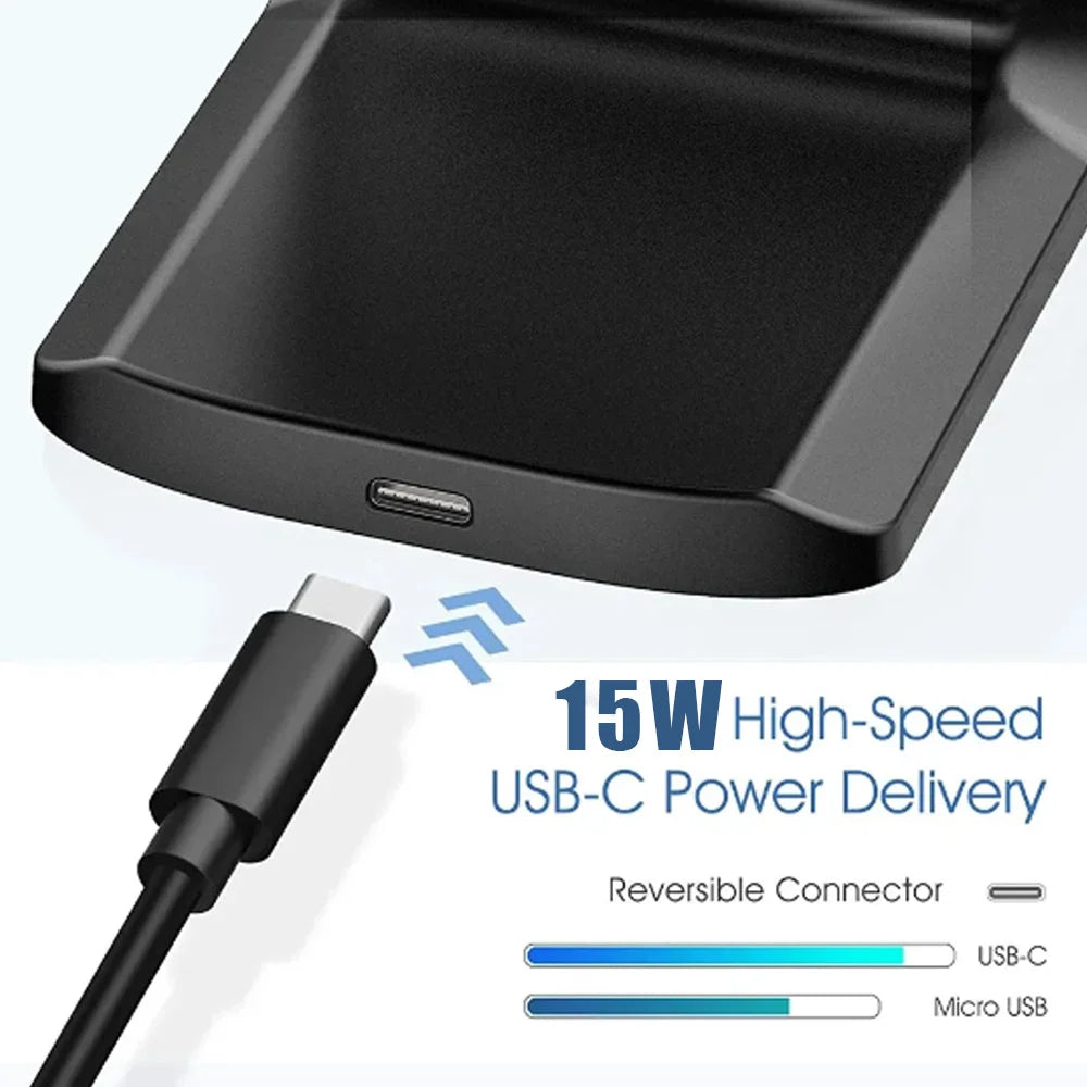 15W Wireless Fast Charger Stand