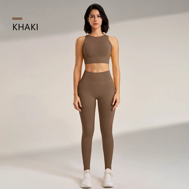 High Waist Leggings and Top