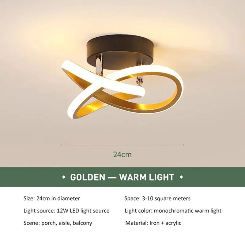 Modern LED Strip Ceiling Lights