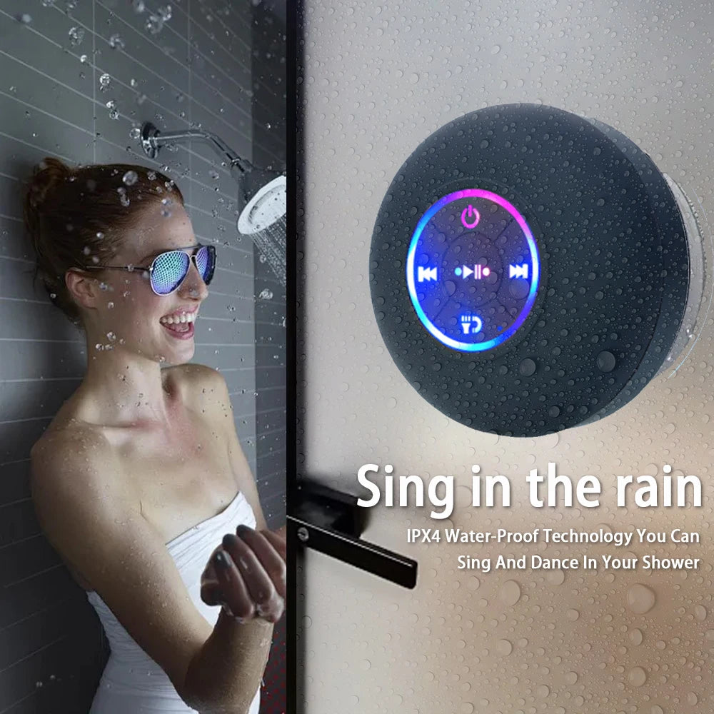 Portable Wireless Bluetooth LED Speaker