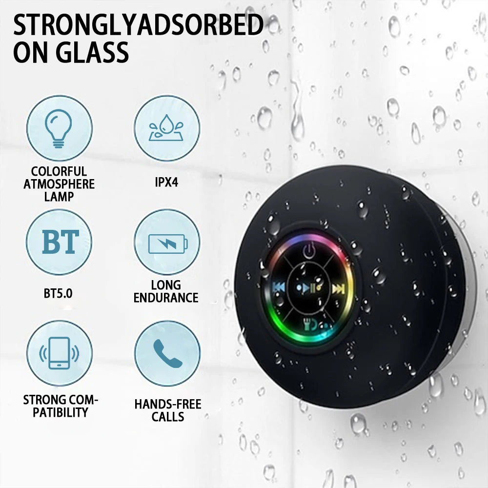 Portable Wireless Bluetooth LED Speaker