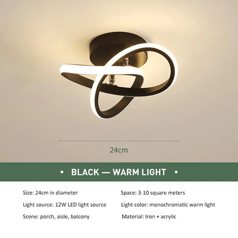 Modern LED Strip Ceiling Lights